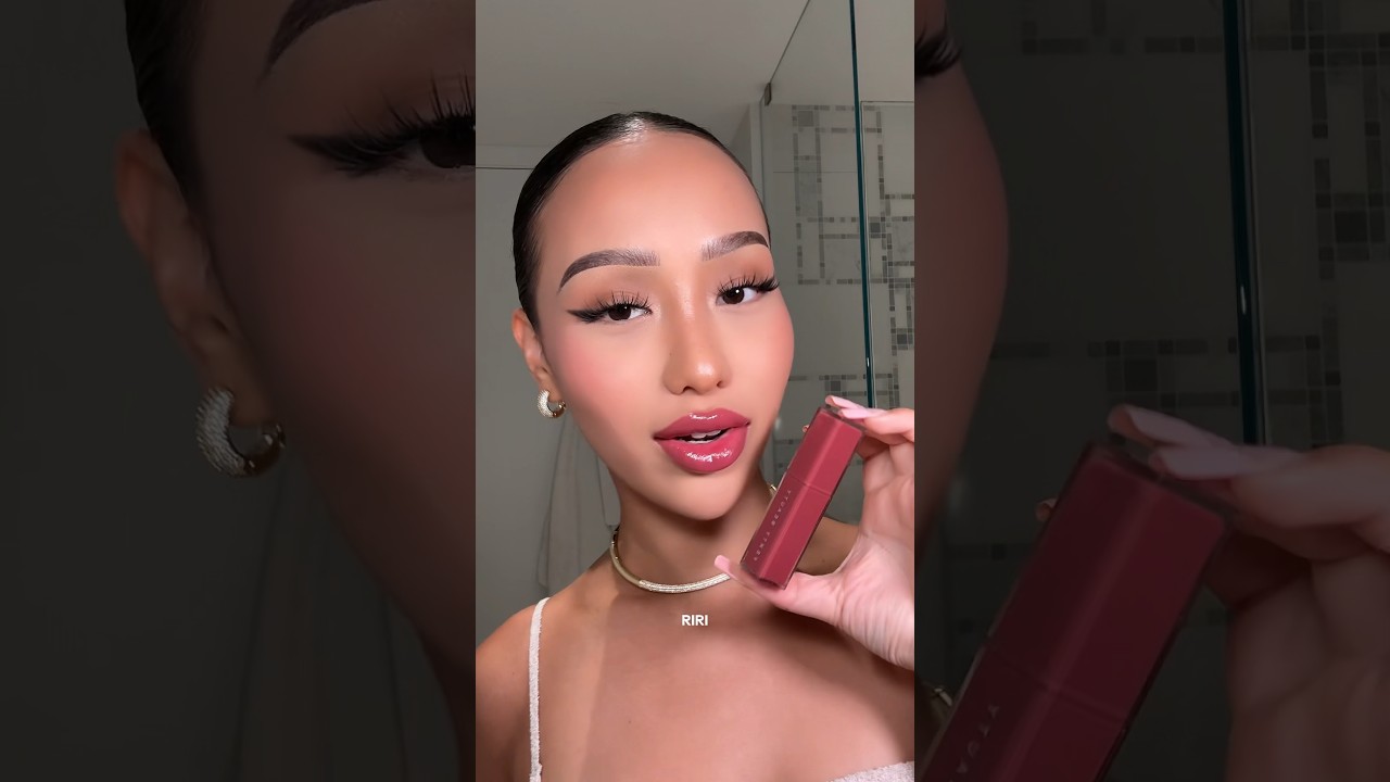 Trying all shades of the new Fenty Gloss Bomb Stix 🤍 #makeup