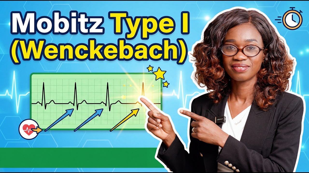 Mobitz Type 1 (Wenckebach) ECG Explained | Second-Degree AV Block Made Easy