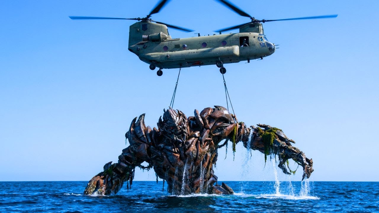 UNBELIEVABLE RESTORATION — A MEGATRON SUBMERGED FOR 60 YEARS IS RECOVERED FROM THE OCEAN FLOOR