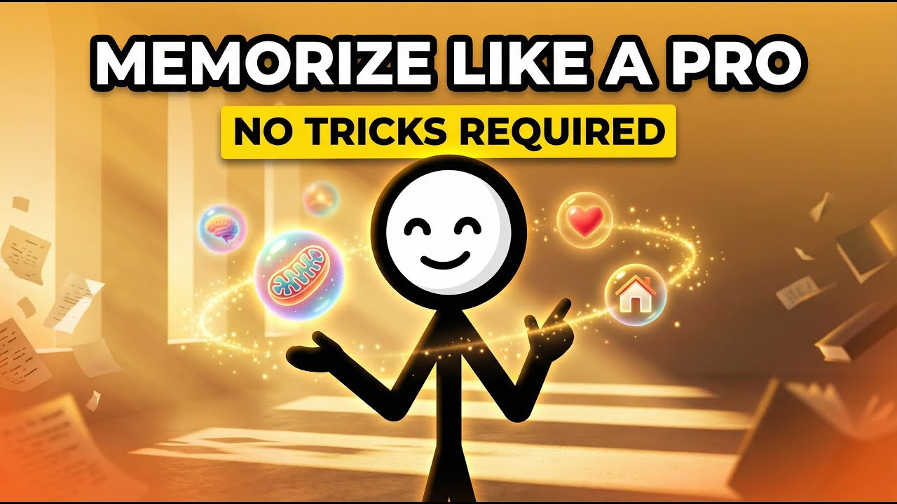 How to MEMORIZE so FAST that it feels ILLEGAL (No Tricks)