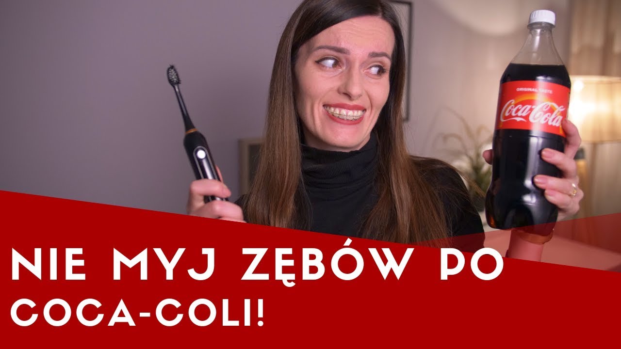 Po czym NIE WOLNO MYĆ ZĘBÓW?