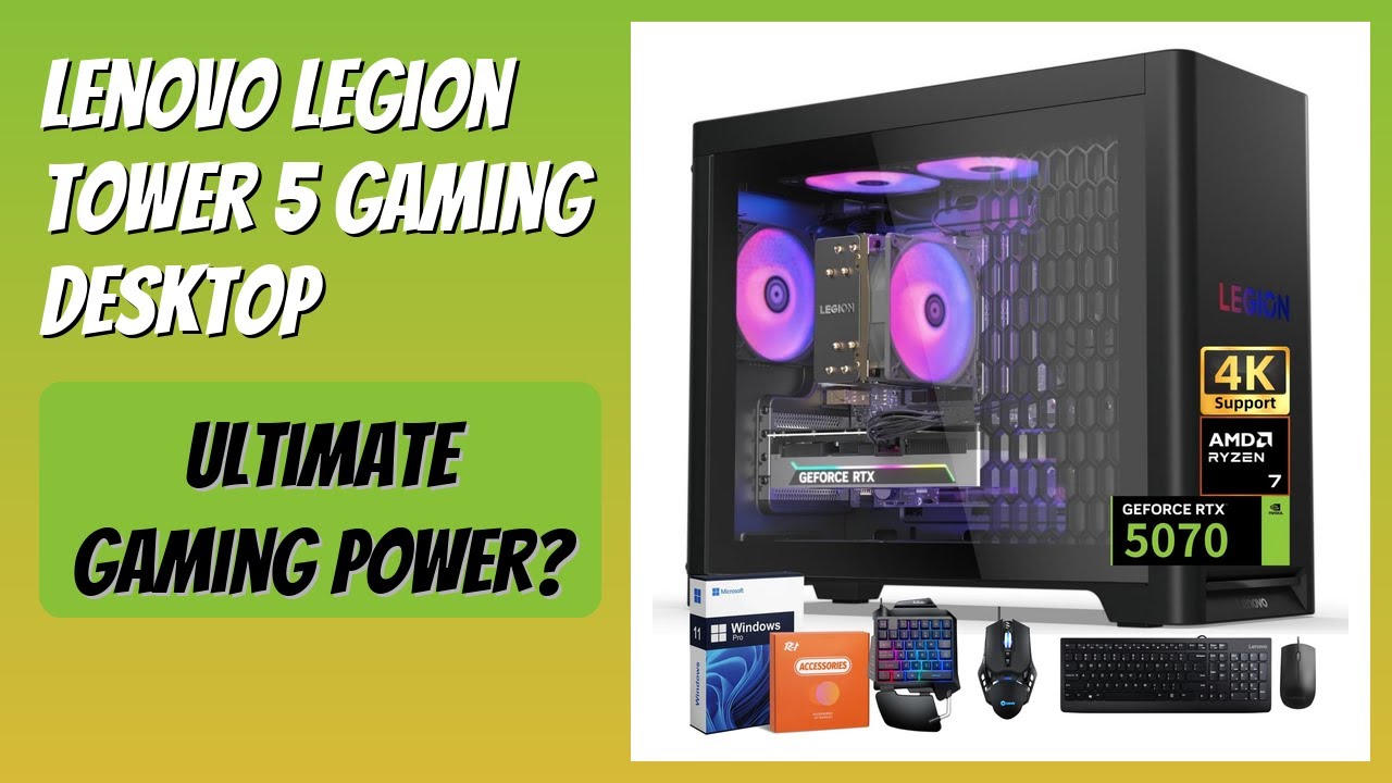 REVIEW (2026): Lenovo Legion Tower 5 Gaming Desktop. Features
