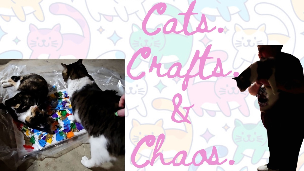 I Tried to Make My Cats Craft With Me…
