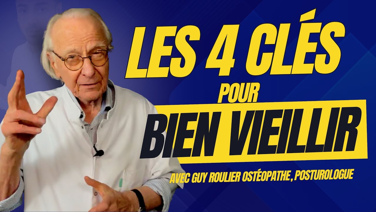 Programme proactif pour ralentir le vieillissement. Les clés naturelles par Guy Roulier (sous-titré)