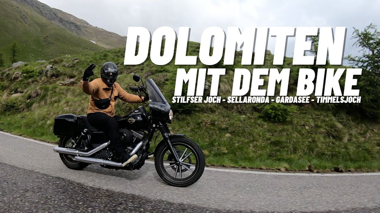 Mit dem Bike durch die Dolomiten - Die schönsten Pässe vom Timmelsjoch bis zum Gardasee