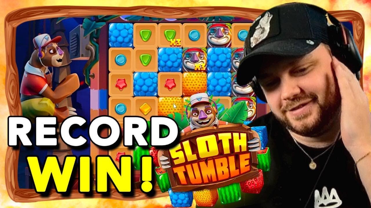 🔥 NEW SLOT | 🦥 SLOTH TUMBLE | RECORD WIN (11.000X)