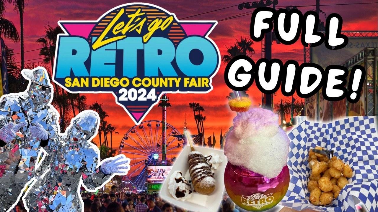 San Diego COUNTY FAIR 2024 - ULTIMATE Guide & TIPS - FULL TOUR of Shows, Food, Rides, & what's NEW!