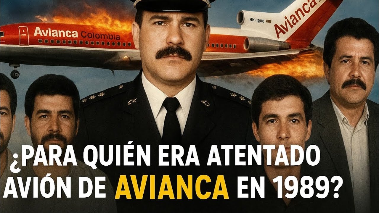 Para quién era el atentado del avión de avianca en 1989 