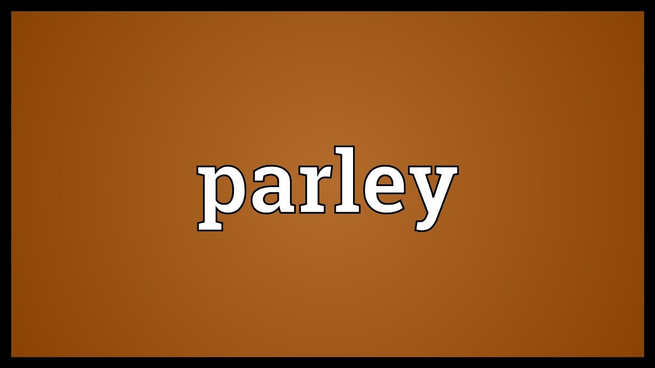 Parley Meaning