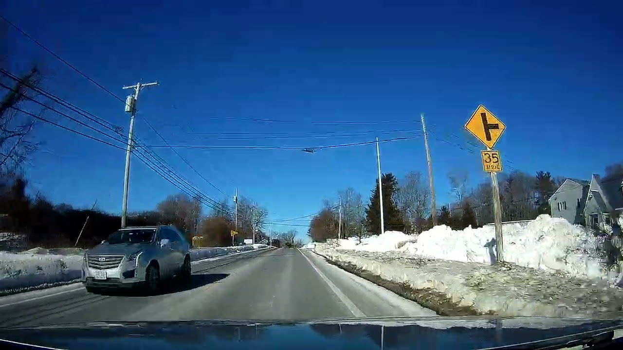 Driving through Lincoln and Smithfield, Rhode Island