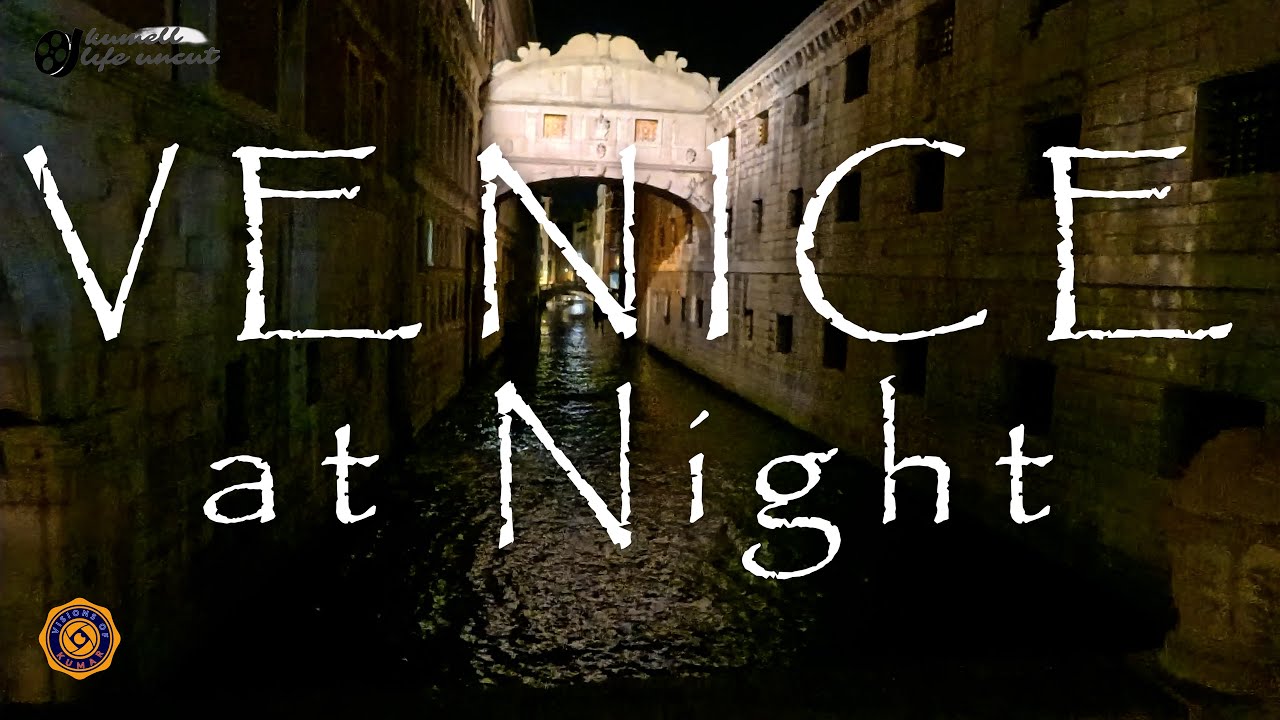 VENICE AT NIGHT I ITALY I WALKING TOUR I 4K (UHD)