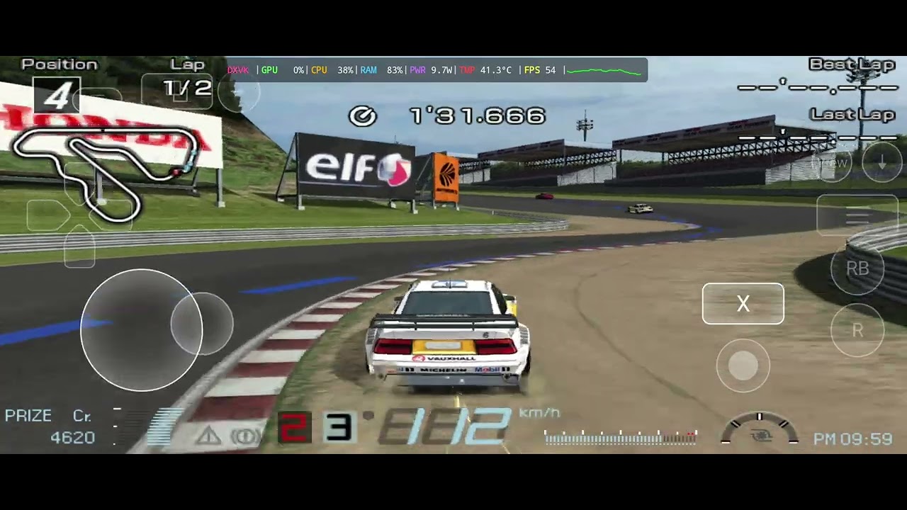 Gran Turismo PPSSPP upscaled GTPSP android Gamehub PC PSP Emulator Mali Mediatek