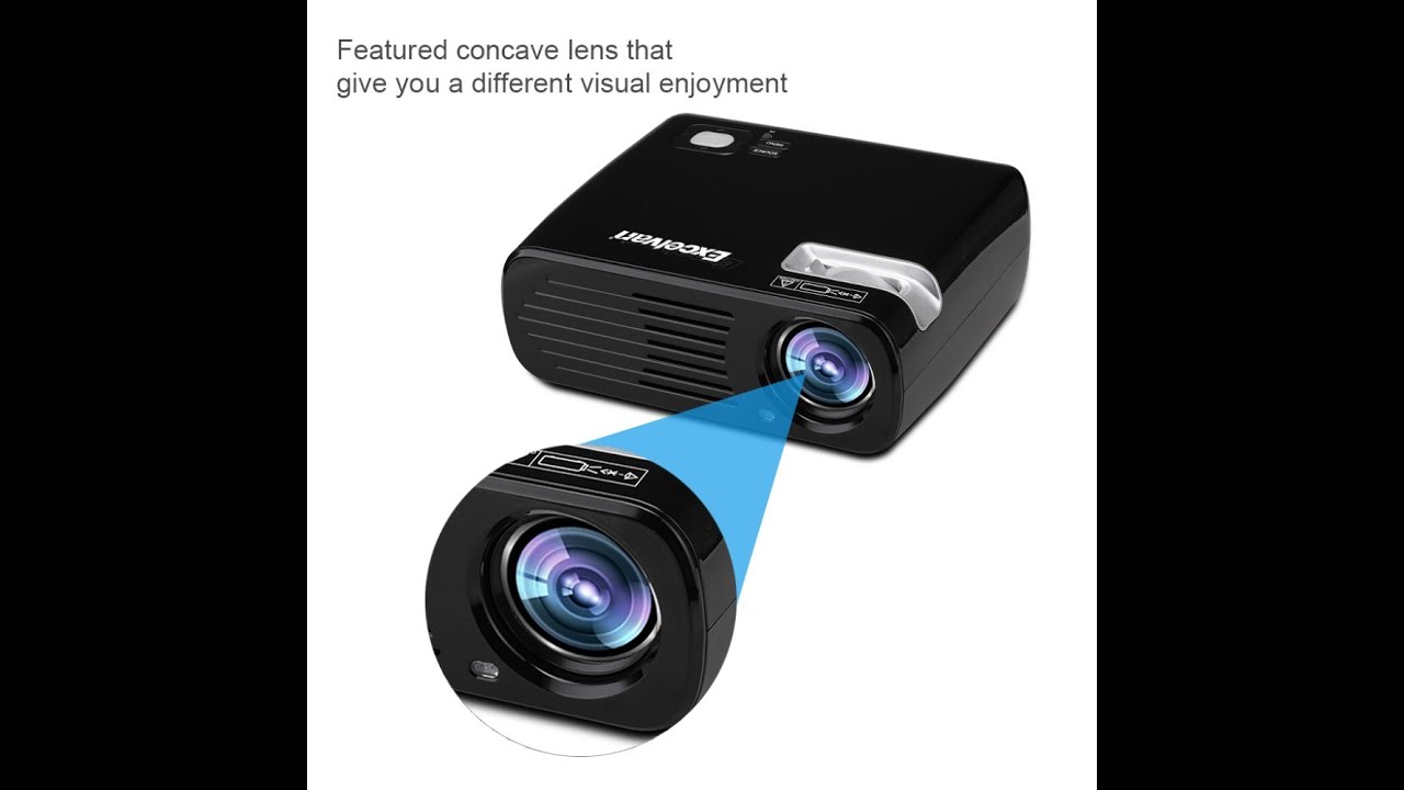 Excelvan EHD11 LED Projector - Product Video