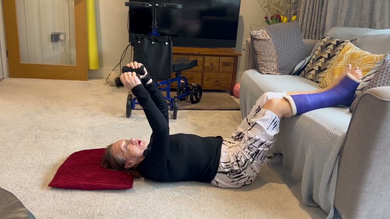 Upper body workout - recovering from surgery