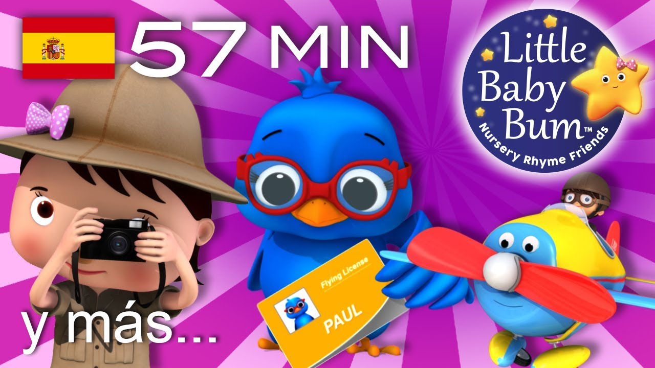 Canciones divertidas para niños | ¡57 minutos de canciones infantiles de LittleBabyBum!