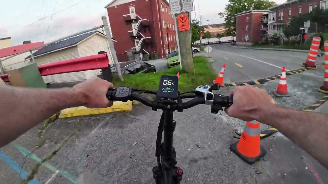Wildeway FW11 eBike - Riding at Parc Jacques-Cartier - DJI OSMO Action 3