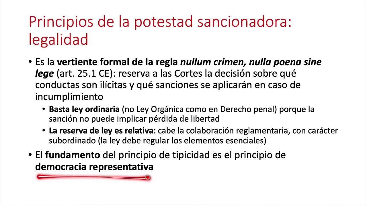 L5 01 Principios del Derecho tributario sancionador