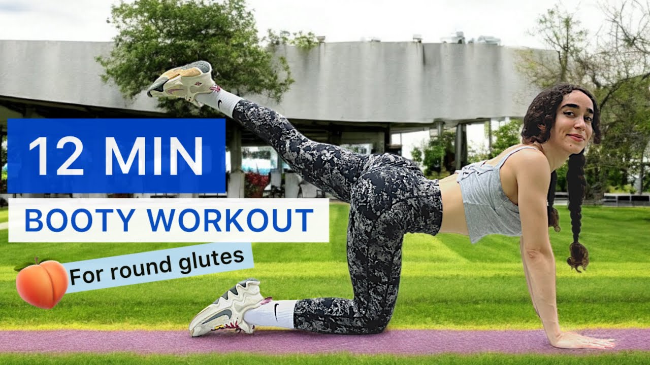 12 MIN BOOTY WORKOUT | easy to build round glutes | fitmarym