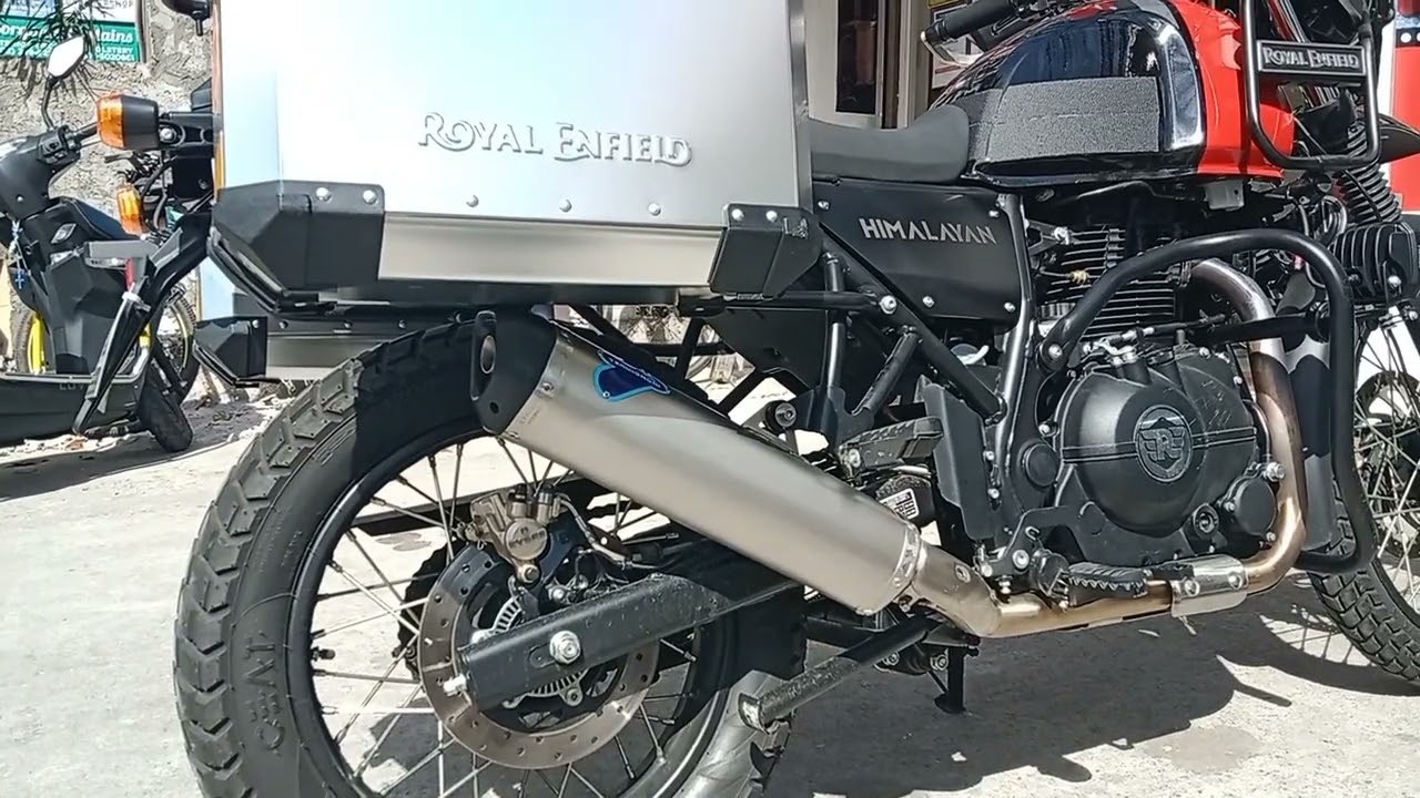 Termignoni Slip on dedicated to Royal Enfield Himalayan