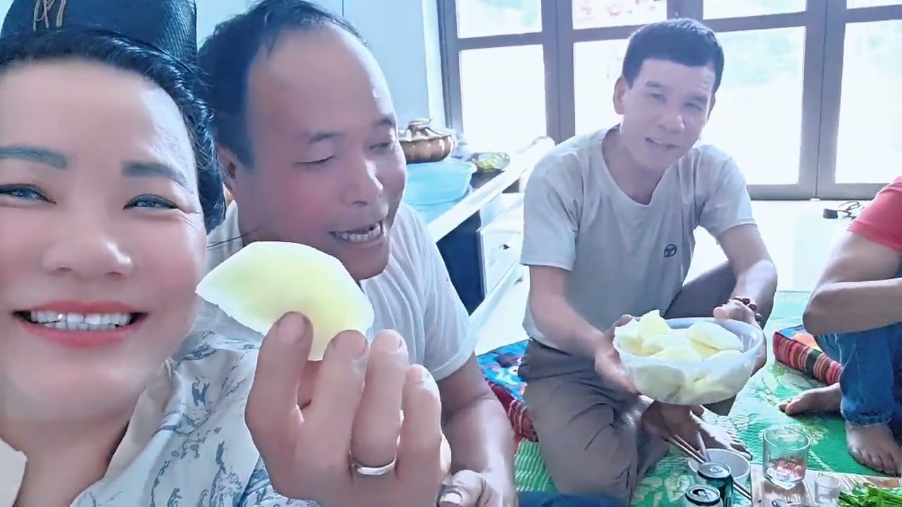 Mỹ duyên xuống nhà chồng tương lai ăn tết vui vẻ quá