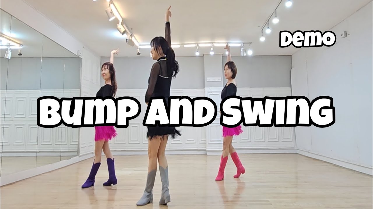 Bump and Swing - Line Dance (Demo)/Intermediate Fred Whitehouse