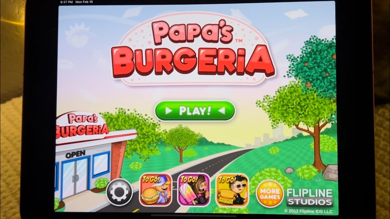 ASMR Papa’s Burgeria 🍔 | Clicky Wispsrs, Mouth sounds, White noise✨