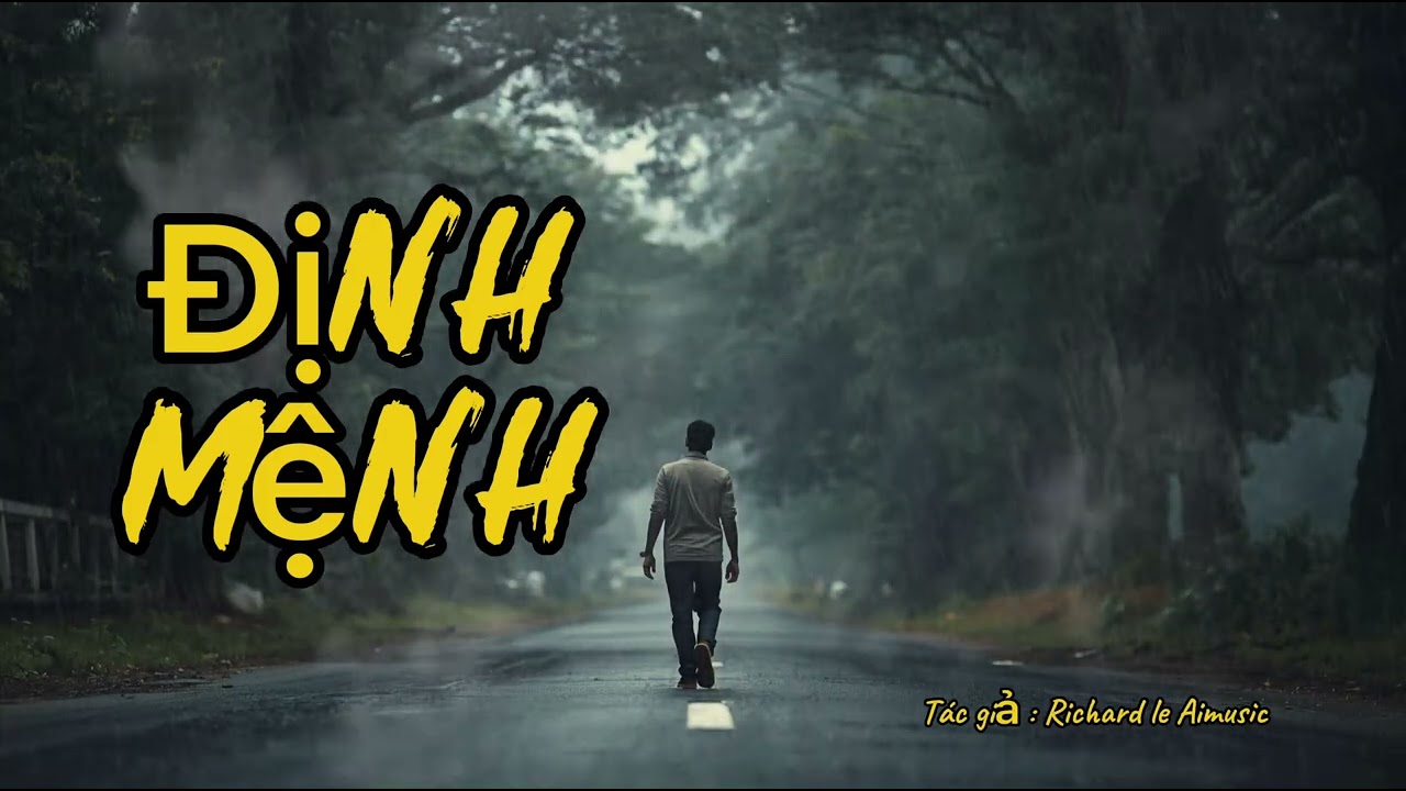 ĐỊNH MỆNH - Khúc ca nhẹ nhàng - sâu lắng - mênh mang - giàu cảm xúc