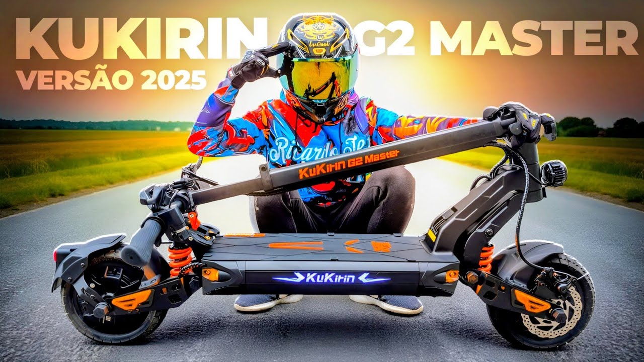 KuKirin G2 Master 2025 🤩 esta Trotinete está AINDA MELHOR!