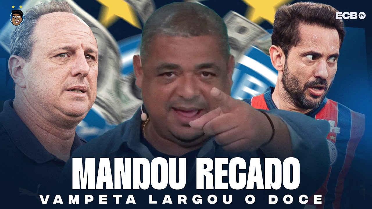 💣🔥BAHIA, AGORA: VAMPETA MANDA RECADO PARA DIRETORIA DO BAHIA E LARGA O DOCE SOBRE MOMENTO!