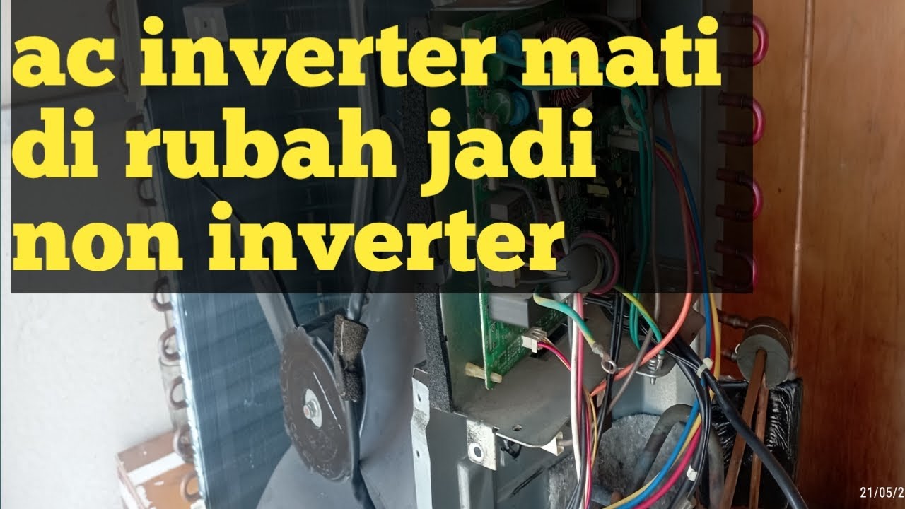 EXPERIMEN!! modifikasi ac inverter menjadi non inverter
