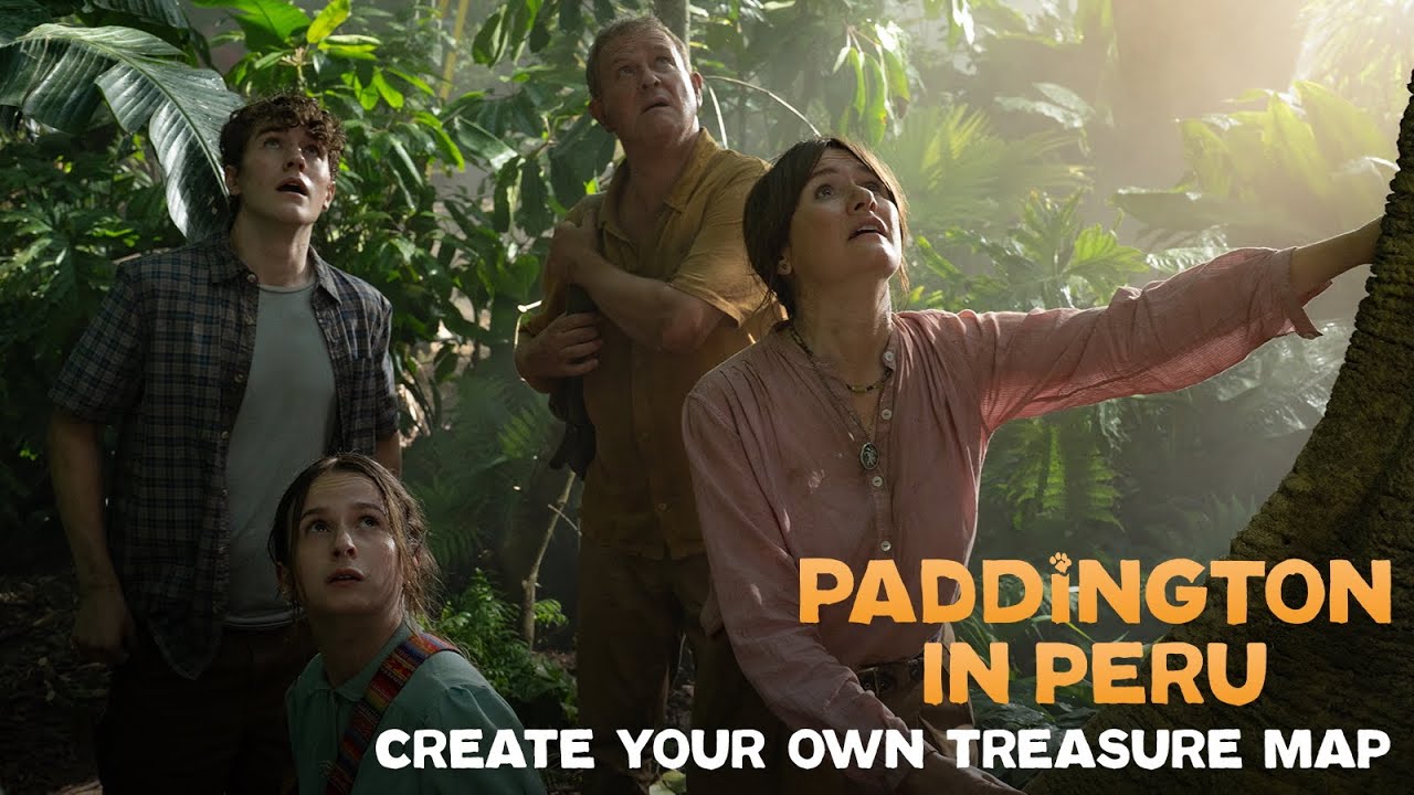 PADDINGTON IN PERU – Create Your Own Treasure Map