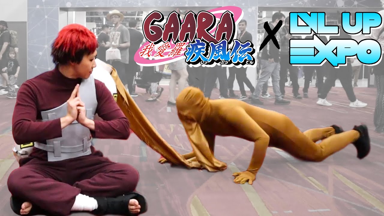 Gaara Throws Sand At LVL UP EXPO 2020 ft. Professor Lando