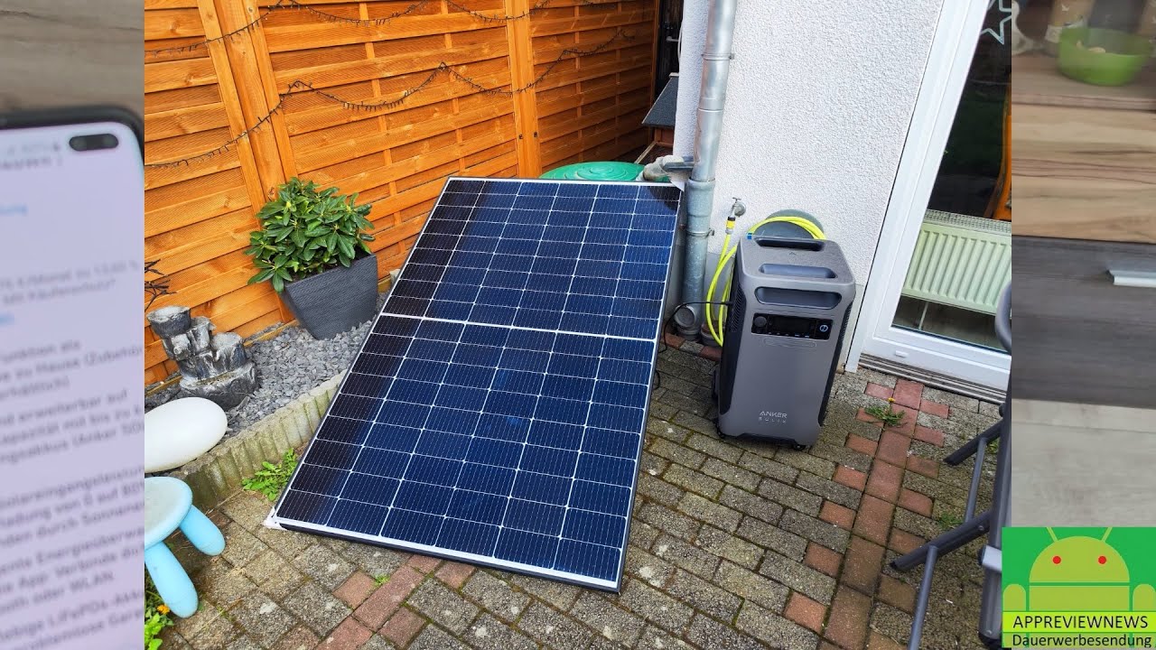 Anker Solix F3800 fahrbarer Hausspeicher Solar Generator 3840Wh LiFePO4-Akku & max 6000 Watt Output