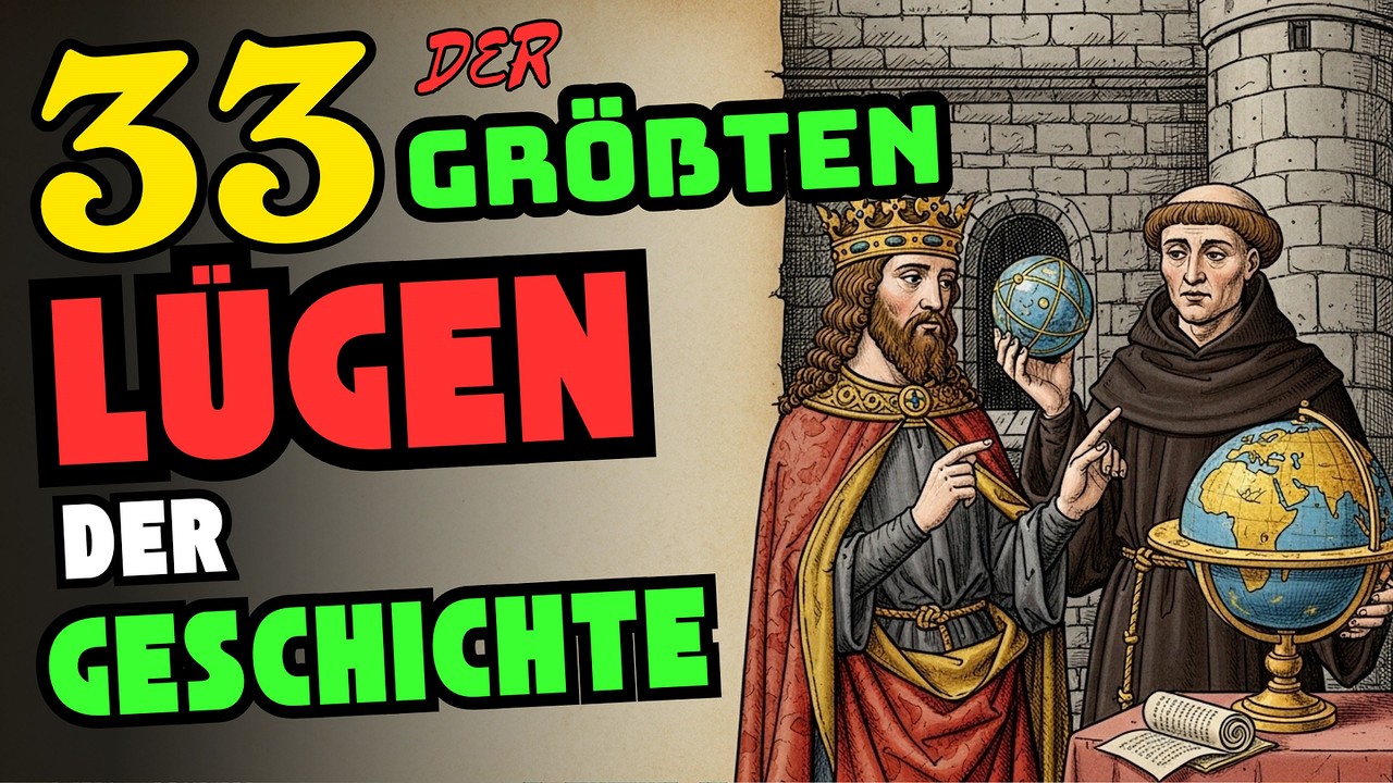DIE 33 GRÖSSTEN LÜGEN DER GESCHICHTE, DIE JEDER GEGLAUBT HAT