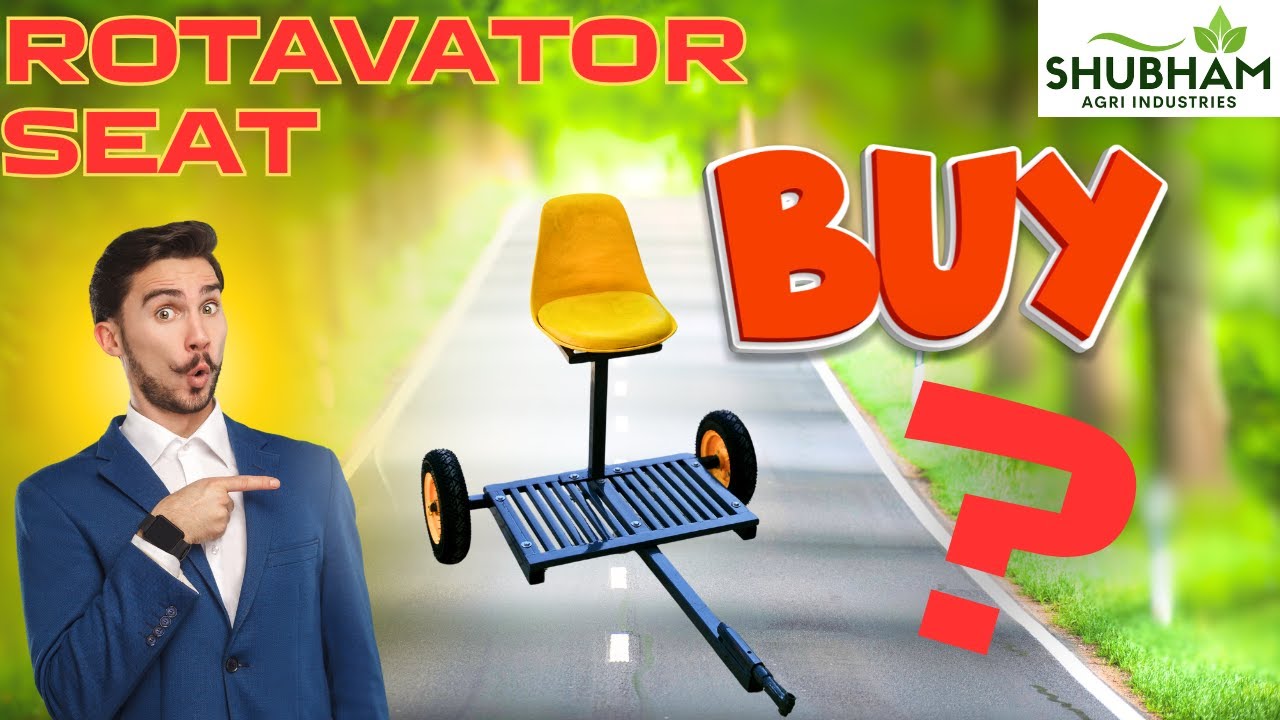 Seat Attachment for Power Weeder &ndash; Comfort & Efficiency | Shubham Agri Industries