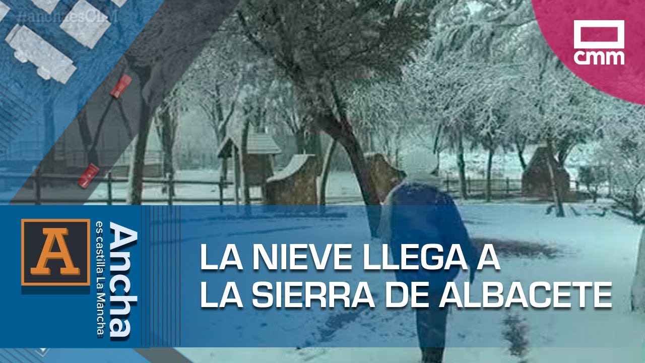 La nieve llega a la Sierra de Albacete | Ancha es Castilla-La Mancha