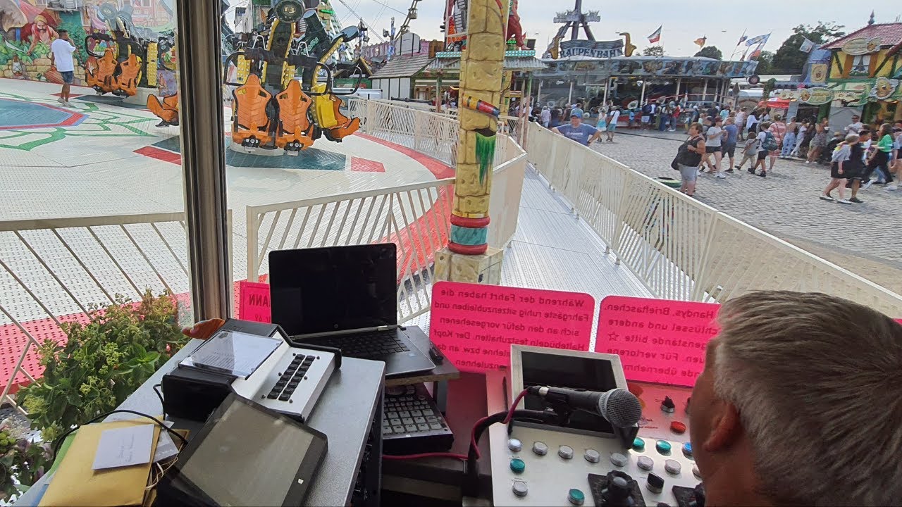 Operator View: ESCAPE (Köhrmann) - WELTNEUHEIT! - Rheinkirmes Düsseldorf 2022