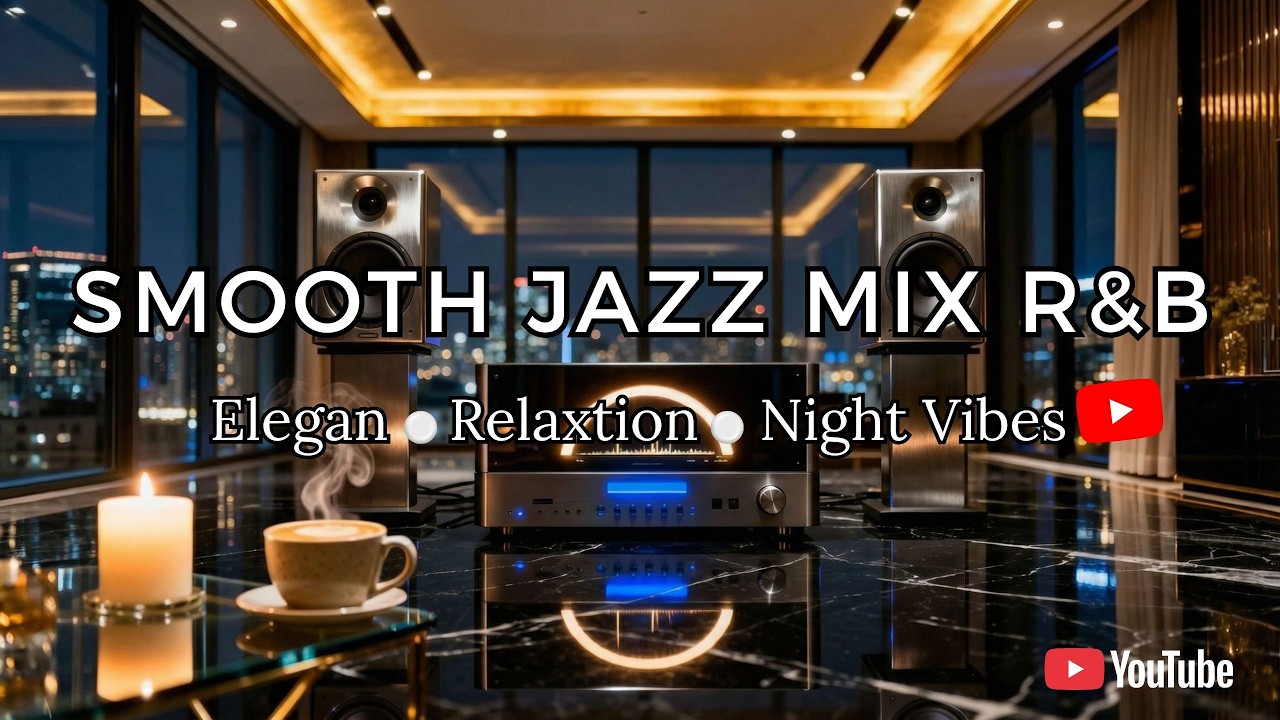 Cozy Coffee Shop Ambience ☕ Smooth Jazz & Soft R&B for Studying and Relaxing