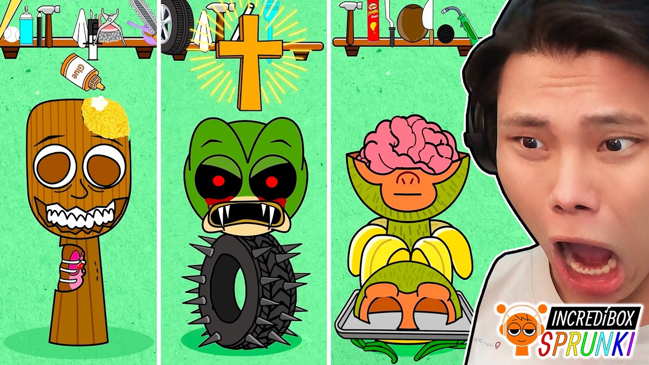 JAYGRAY PHẪU THUẬT BRAINROT SPRUNKI SIÊU KINH DỊ🔪🤕🩸MỞ NHẠC PHONK TUNG TUNG SAHUR INCREDIBOX SPRUNKI
