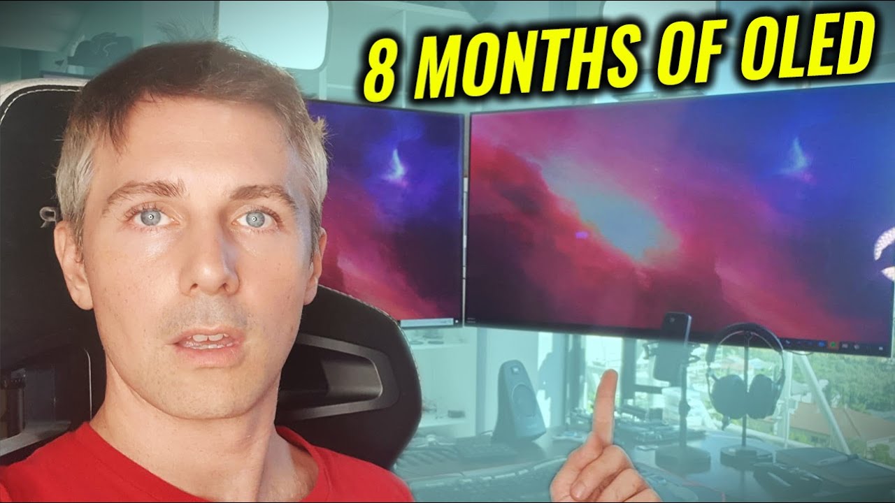 Gaming Setup Tour (PC) 2021 - One UNIQUE Problem with OLEDs!