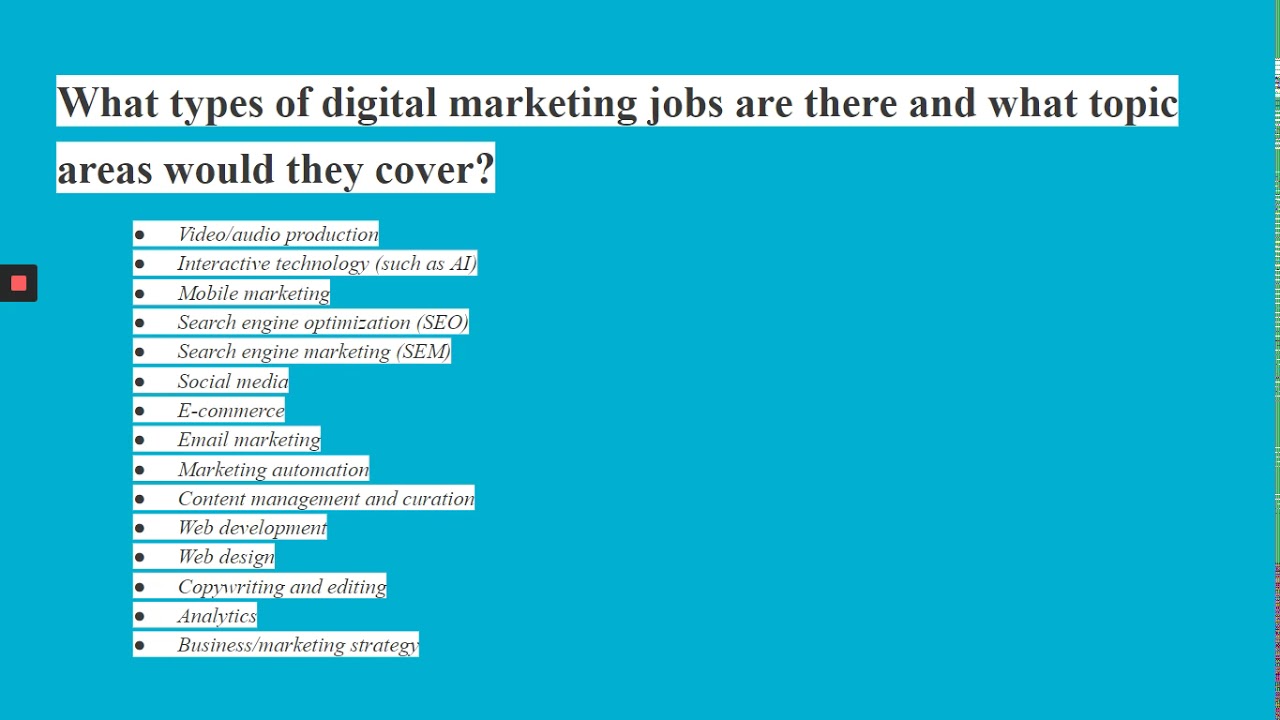 Benefits of digital marketing