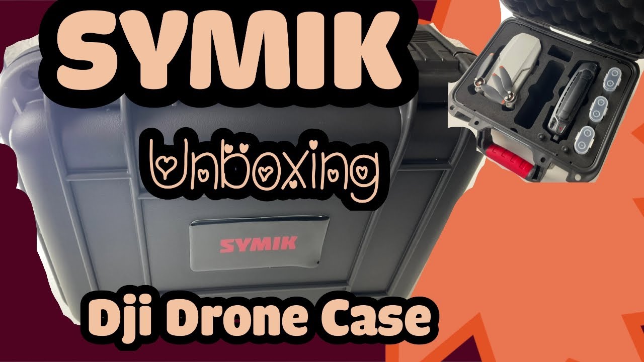 SYMIK Drone Case Waterproof Super Heavy Duty Unboxing and Review!