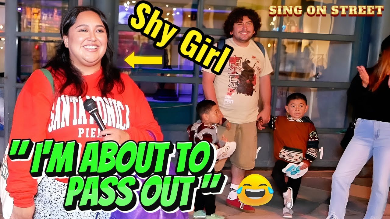 💗Shy Girl’s Hidden Talent Shocks Everyone!😮Random Street Singing🍀Adele - All I Ask