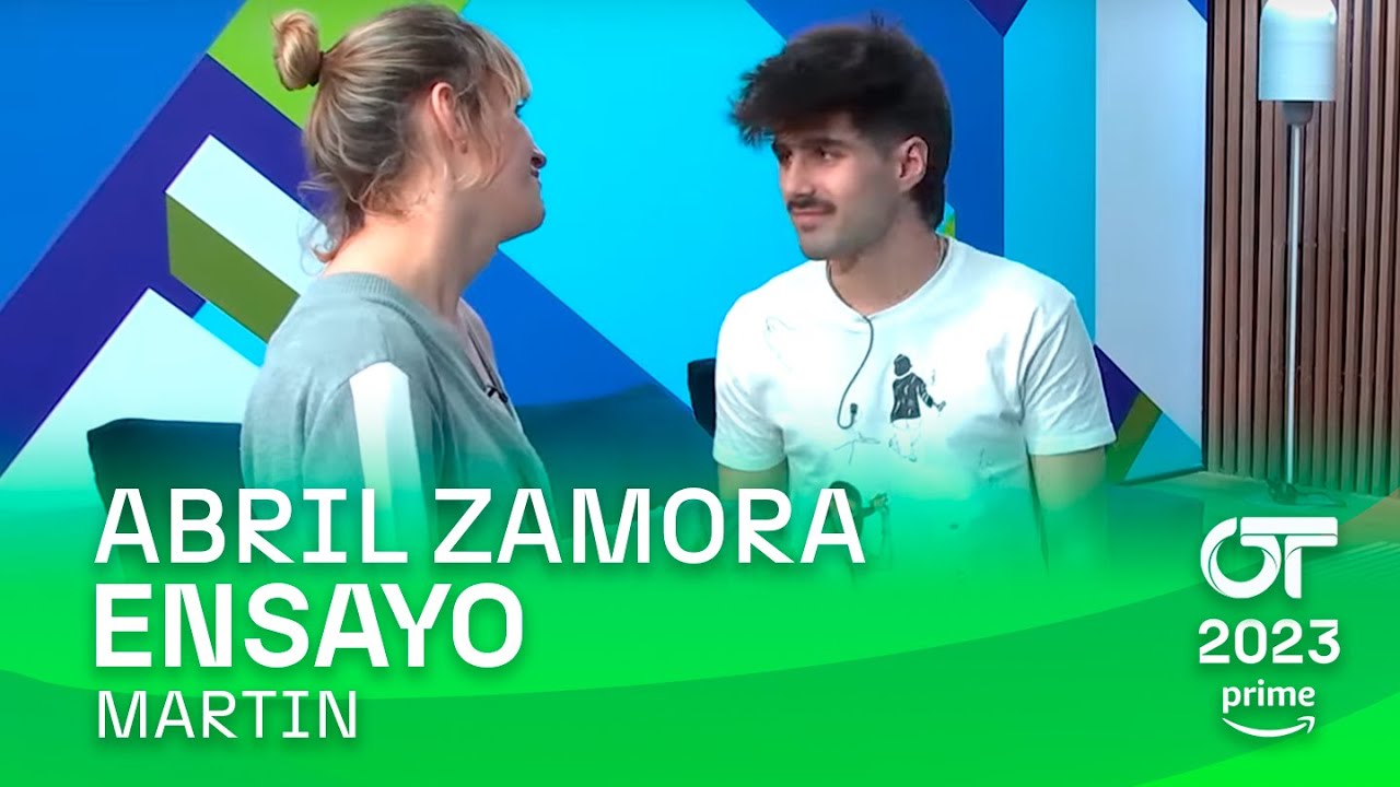 ENSAYO de MARTIN con ABRIL (13 enero) | OT 2023
