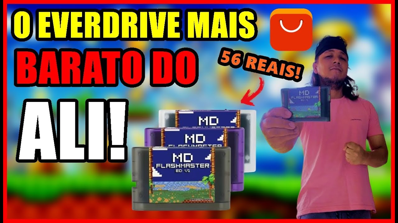 CONHEÇA O EVERDRIVE DE 56 REAIS DO ALIEXPRESS