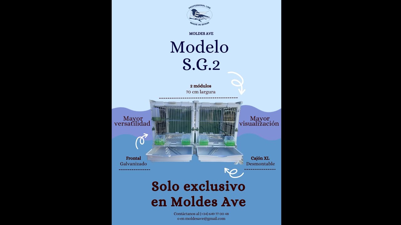 ‼️Modelo S.G.2‼️Prducto exlucivo en MoldesAve