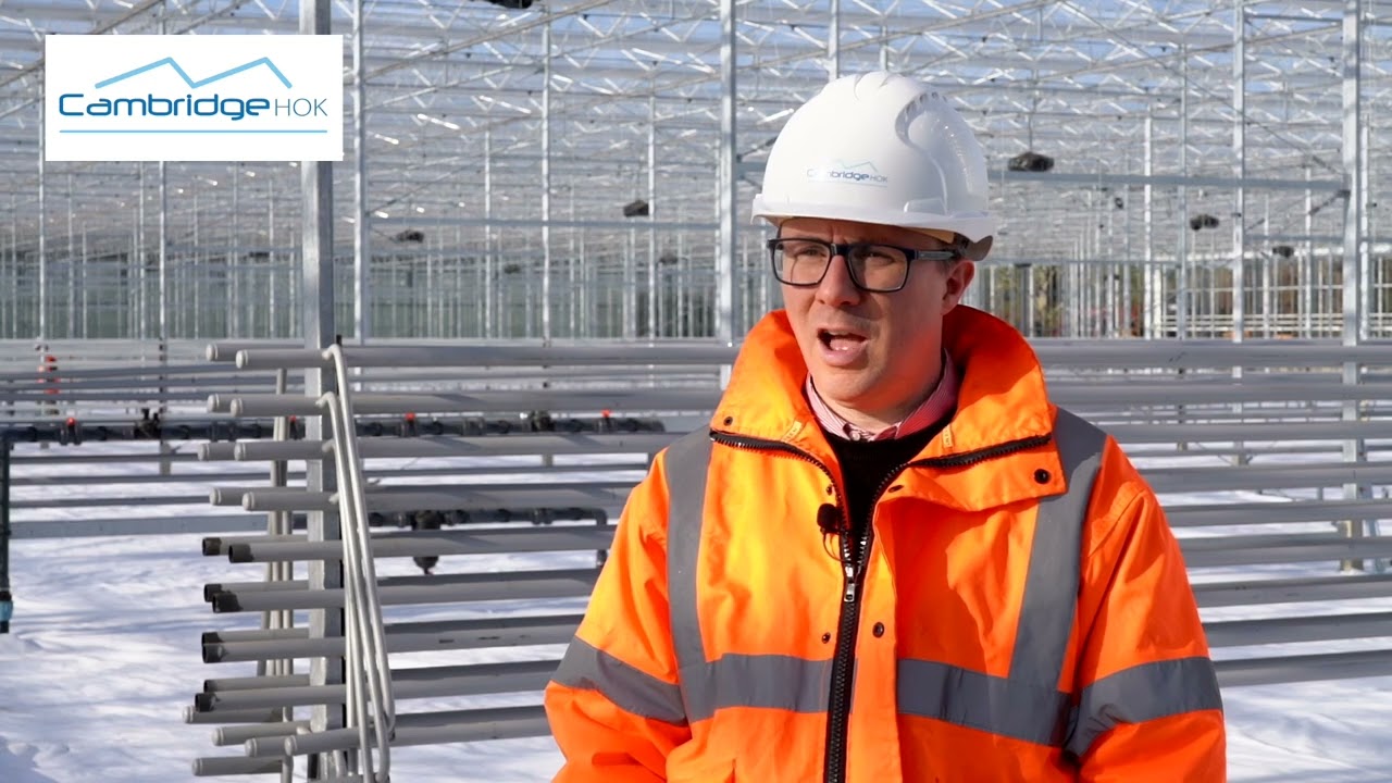 Completion of 4.7 hectares Strawberry Growing Glasshouse extension at Dyson Farming