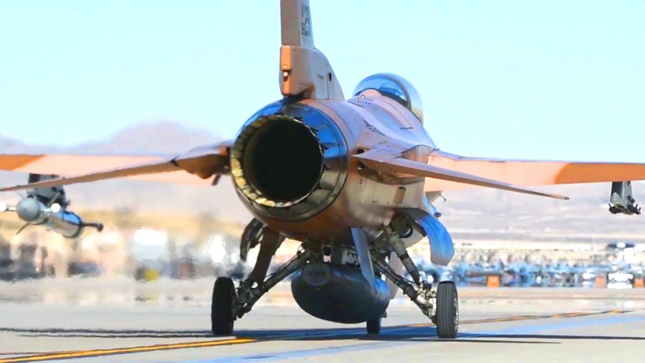 Fighter Jet in Red Flag 19-1 at Nellis Air Force Base