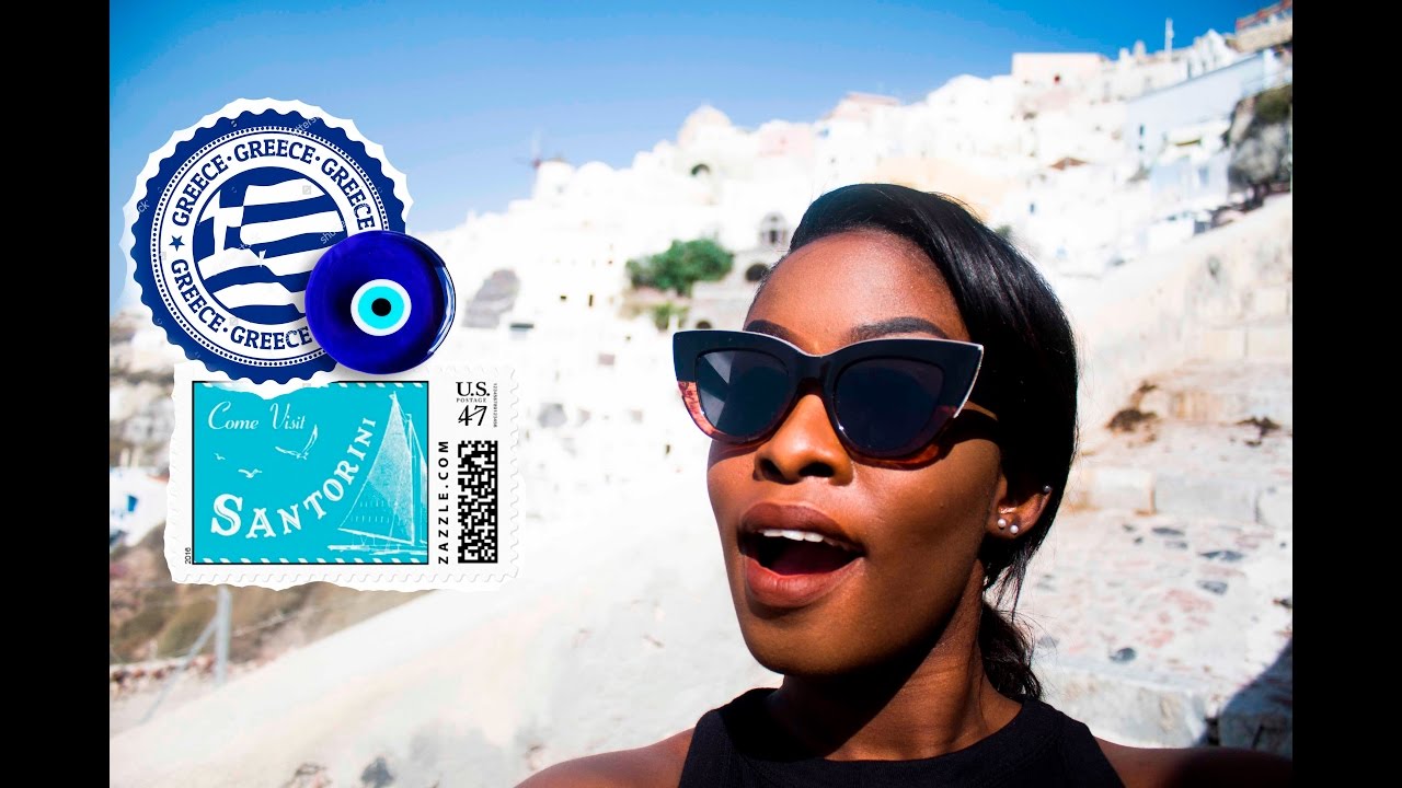 FIRST TIME IN GREECE! (SANTORINI) VLOG #1