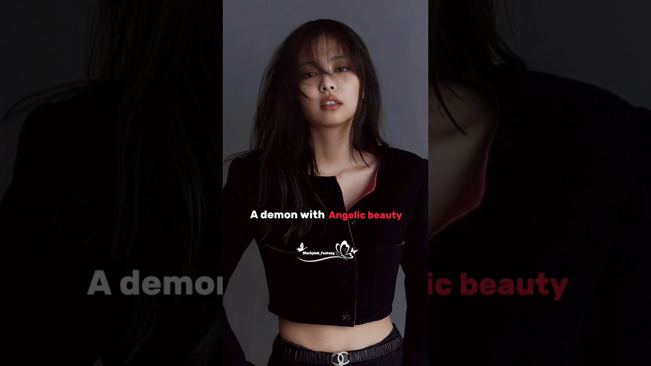 angelic beauty or demonic beauty 🖤🐈&zwj;⬛🎩 #blackpink #lisa #jennie #ros&eacute; #jisoo #fypシ #kpop #ot4